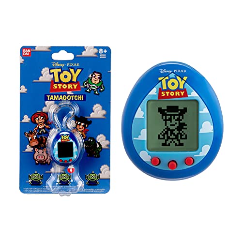 Tamagotchi Toy Story, edizione clouds, gioco elettronico con personaggi virtuali – Bandai 88861